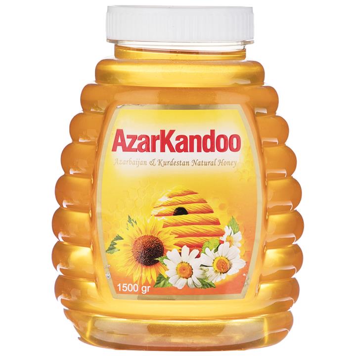 عسل طبیعی آذرکندو مقدار 1500 گرم Azarkandoo Natural Honey 1500gr